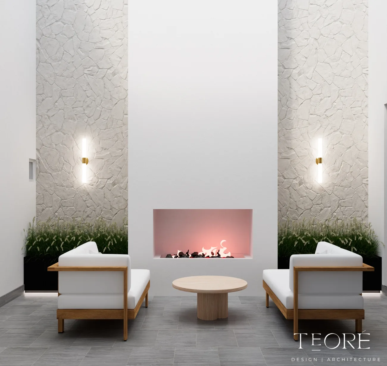 Terraza, proyecto de TEORÉ